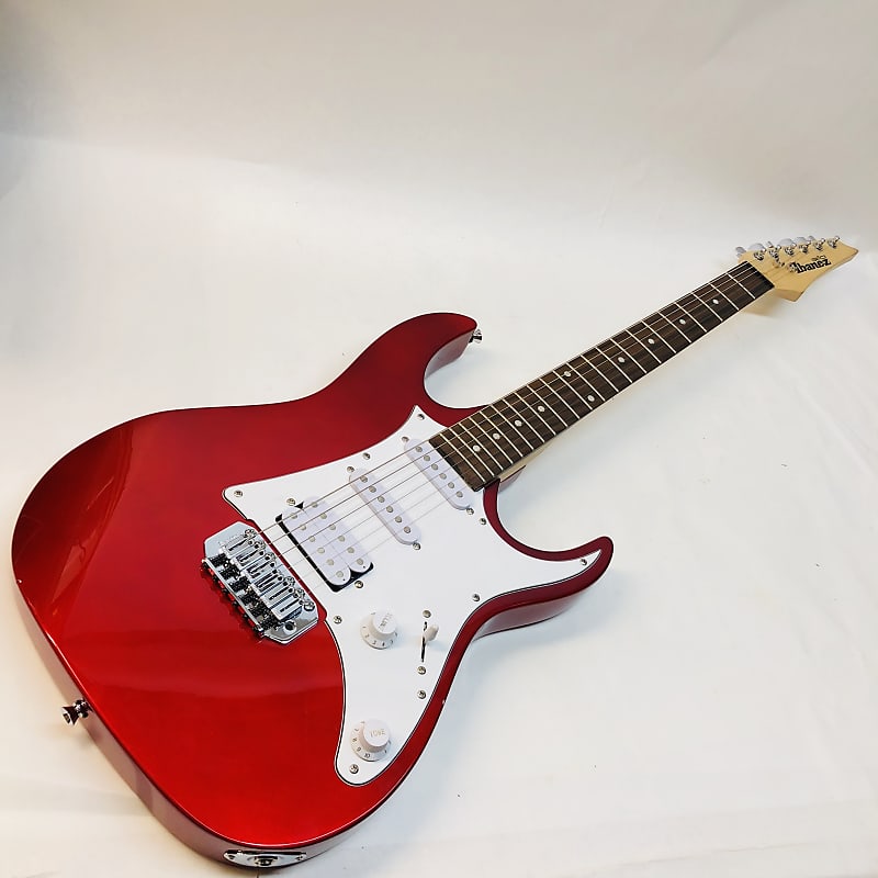 Ibanez GIO 6 String Electric Guitar Cherry Red & White