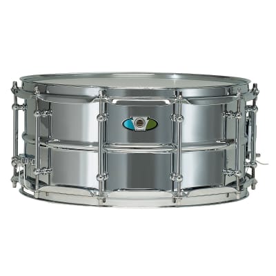 Ludwig LW6514SL Supralite 6.5x14" Steel Snare Drum