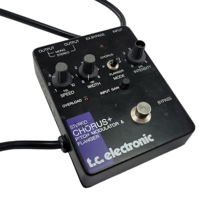 T.C. Electronic Stereo Chorus+ Pitch Modulator & Flanger Pedal image 2