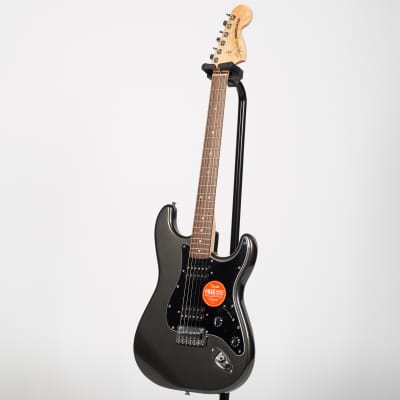Squier Affinity Series Stratocaster HH - Laurel Charcoal Frost Metallic image 4