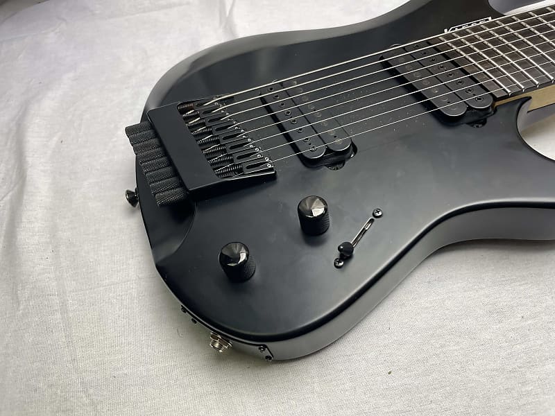 Kiesel Osiris 8 Headless 8-string Multiscale Guitar with Gig Bag - Black