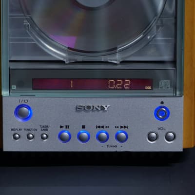 Sony CMT-EX1 Compact Vertical CD Stereo System image 4