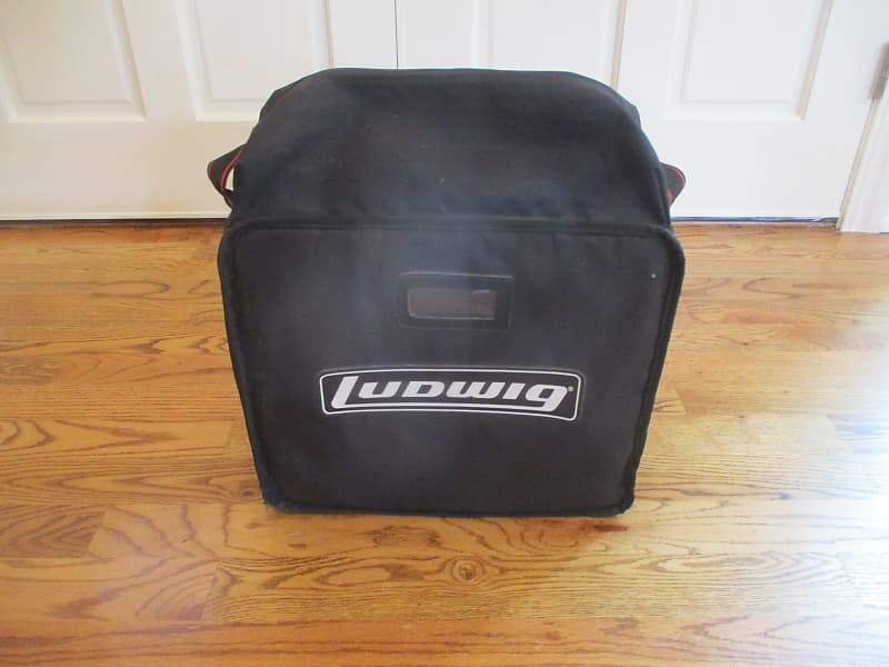 Ludwig Heavily Lined/Padded Snare Drum Case, Fits 14 X 6 Drums, Backpack Straps, Pockets ! image 1