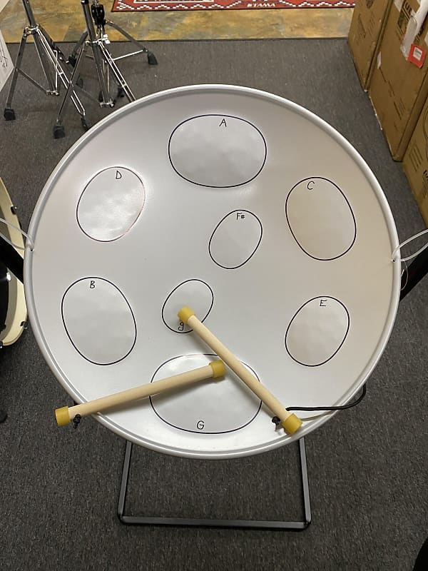 Jumbie Jam Steel Drum with stands - H & H Music