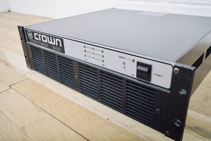 Crown ComTech 800 2 channel power amplifier amp in Reverb UK