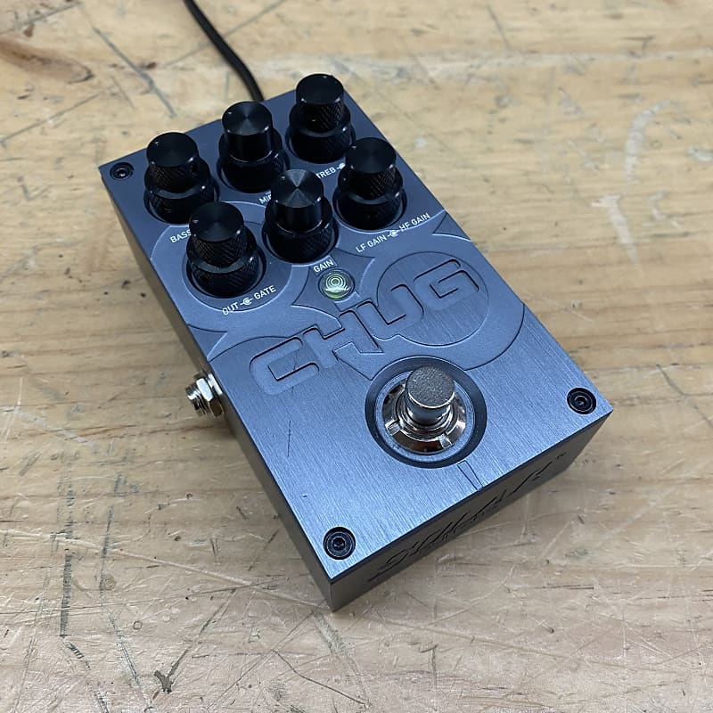 Solar Chug High Gain Preamp with Gate Guitar FX Pedal Reverb