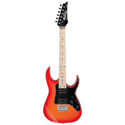 Ibanez GRGM21MORB MIKRO Electric Guitar - Orange Burst image 2