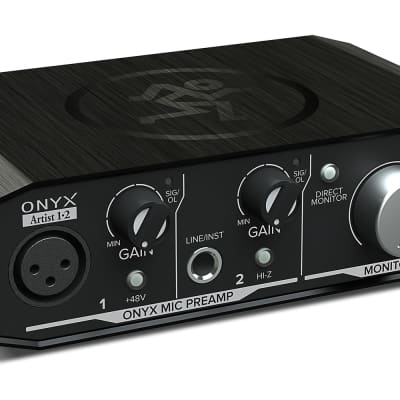 Mackie Onyx Artist 1.2 2x2 USB Audio Recording Studio Interface image 4