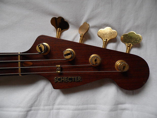1980年代 SCHECTER ウォルナット ジャズベース JB ヴィンテージ 1980年代 SCHECTER ウォルナット ジャズベース JB ヴィンテージ