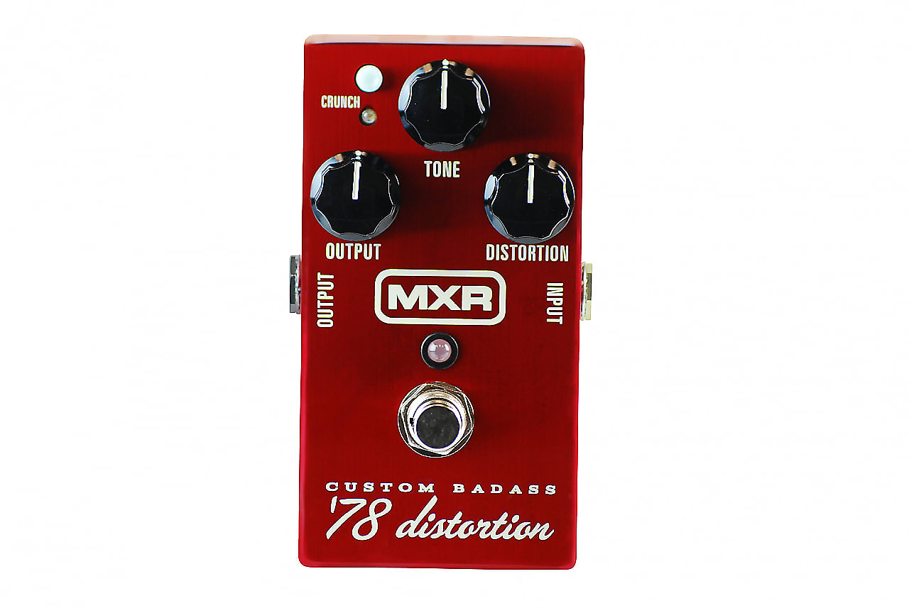 ギター MXR Custom Badass Distortion 78 M78 MXR® CUSTOM BADASS™ '78 DISTORTION - Dunlop