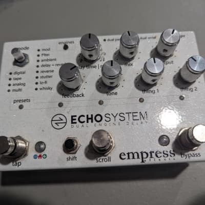 Empress Echosystem Dual Engine Delay | Reverb