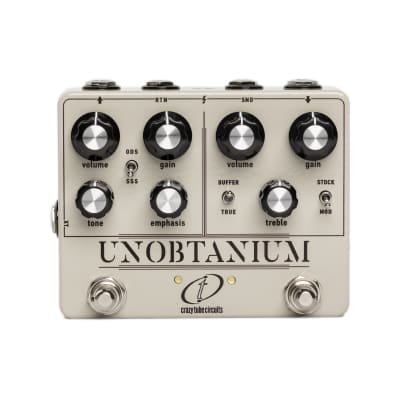 Reverb.com listing, price, conditions, and images for crazy-tube-circuits-unobtanium