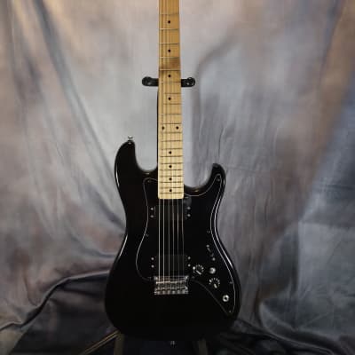 Mako  Traditionals Model TB-2 "Strat" Style Solid Body Electric Guitar 1980s? Black image 1