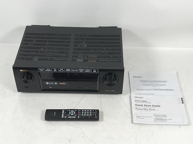 Denon AVR-X1300W 7.2 Channel Full 4K Ultra HD Av Receiver