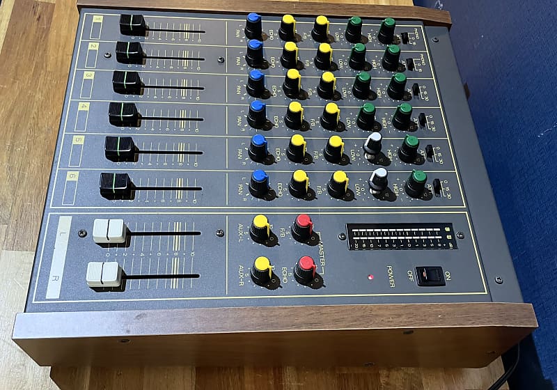 Teisco MX-645 アナログミキサー Teisco MX-645 Vintage Analog Mixer 6 inputs / Great EQs and