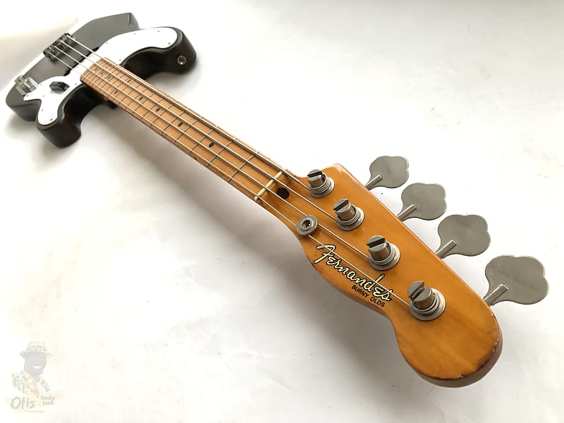 1975 Fernandes Burny Olds FPBO-75 '54 Precision Bass Hickory | Reverb