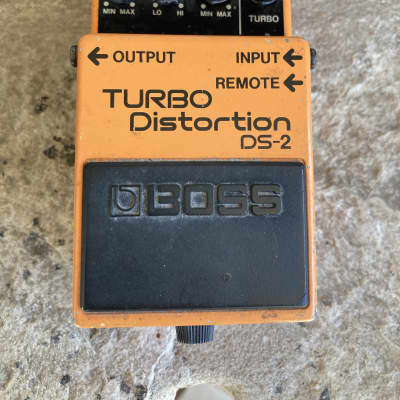 Boss DS-1 Distortion 1979 Japan s/n 7900, with Toshiba TA7136AP op