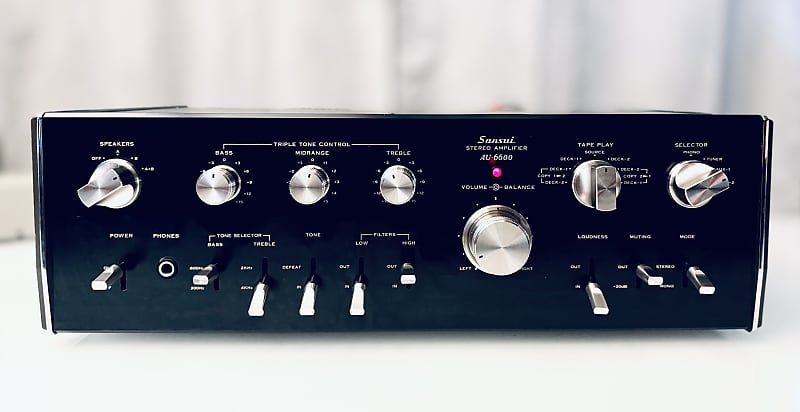 Vintage Sansui AU-6600 Integrated Stereo Amplifier - Serviced +