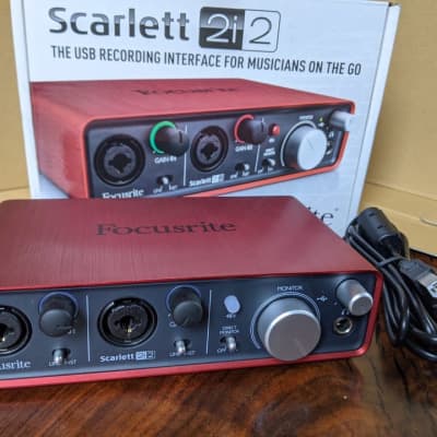 -LIMITED- Focusrite Scarlett 2i2 USB Audio Interface 1st Generation image 1