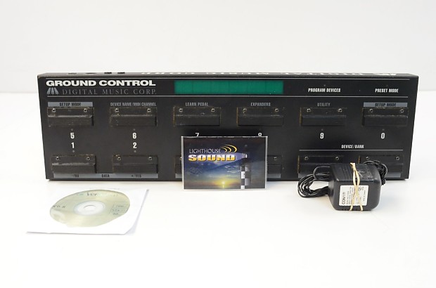 Digital Music Corp Ground Control Midi Pedal w/ Power Supply