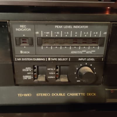 JVC TD-W10 Stereo Double Cassette Deck | Reverb