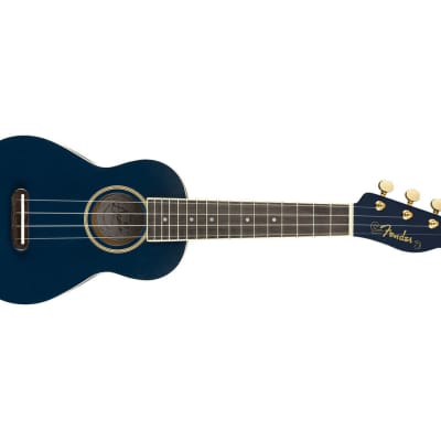 Fender Grace VanderWaal Used Navy Moonlight Ukulele - With Walnut Fingerboard image 4