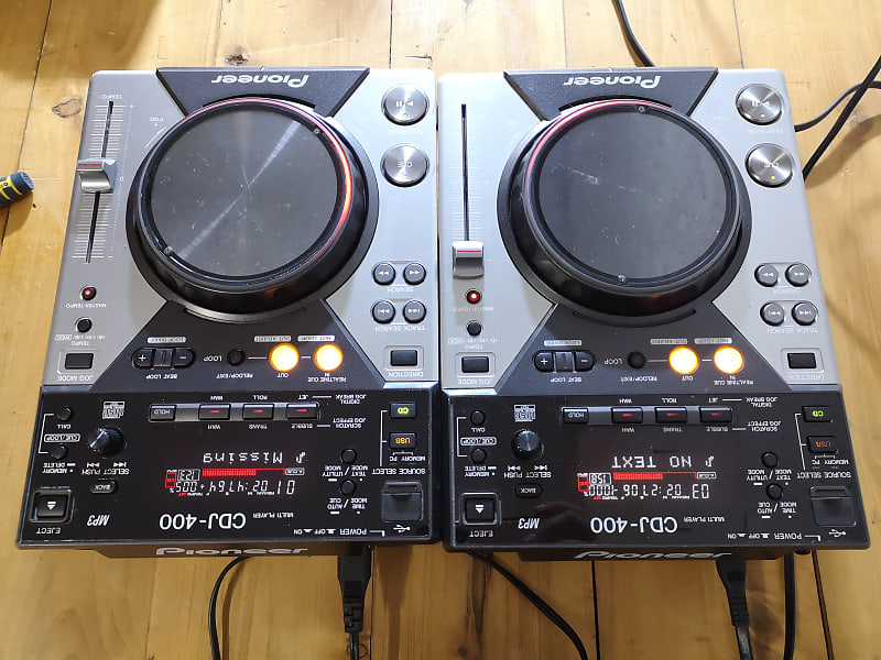 Pioneer CDJ-400 Professional DJ Digital Multi-Players - Sold Together As A  Pair -