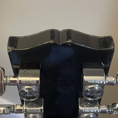 Left Handed Gibson Les Paul Double Cut Custom 2007 - Black image 14
