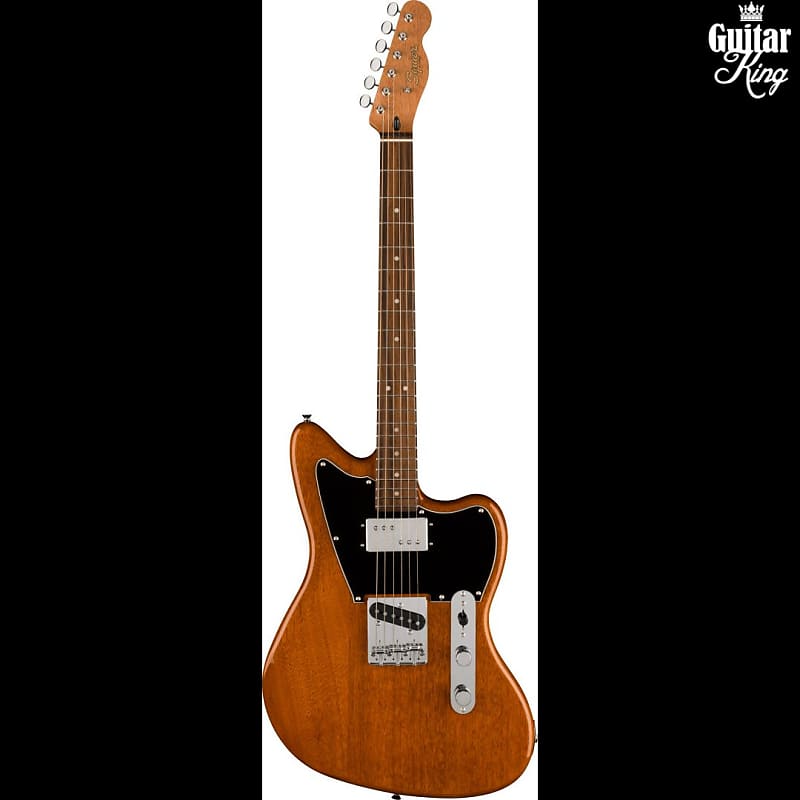 Squier FSR Paranormal Offset Telecaster SH, Okoume Neck, Laurel  Fingerboard, Black Pickguard, Mocha