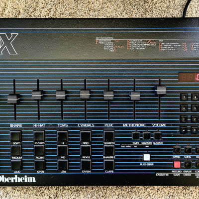 FULLY SERVICED Oberheim DX Factory MIDI Drum Machine