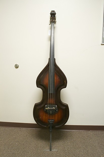 Ampeg Baby Bass Electric Upright 1960s 2 Color Sunburst | Reverb