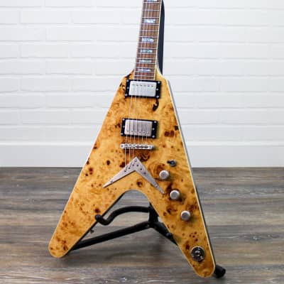 2008 Dean V Exotic -- Burl Maple (MIK) w/ OHSC -- Flying V