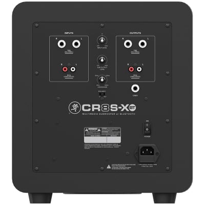 Mackie CR8S-XBT 8'' Creative Reference Studio Monitor Subwoofer w/ Bluetooth image 3