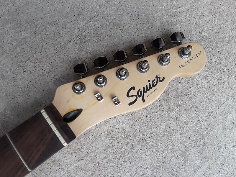 Fender Squier Bullet Telecaster Guitar Neck + Tuners Reverb