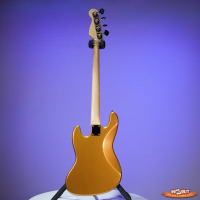 Carparelli  Custom Jazz Bass  Gold image 5