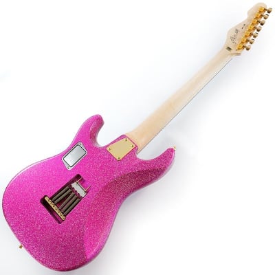 ESP SNAPPER-7 Ohmura Custom [Takayoshi Ohmura Model] (Twinkle Pink) -Made in Japan- image 3