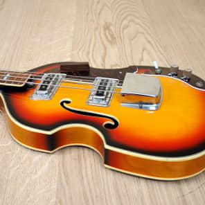 ベース TEISCO HONEY SEB-30 VB VIOLIN BASS Honey - SEB-30 – musicswopshop