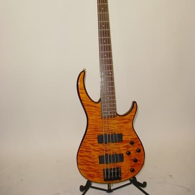 Peavey Millennium AC BXP 5 5-String Bass Guitar - AMber Flamed