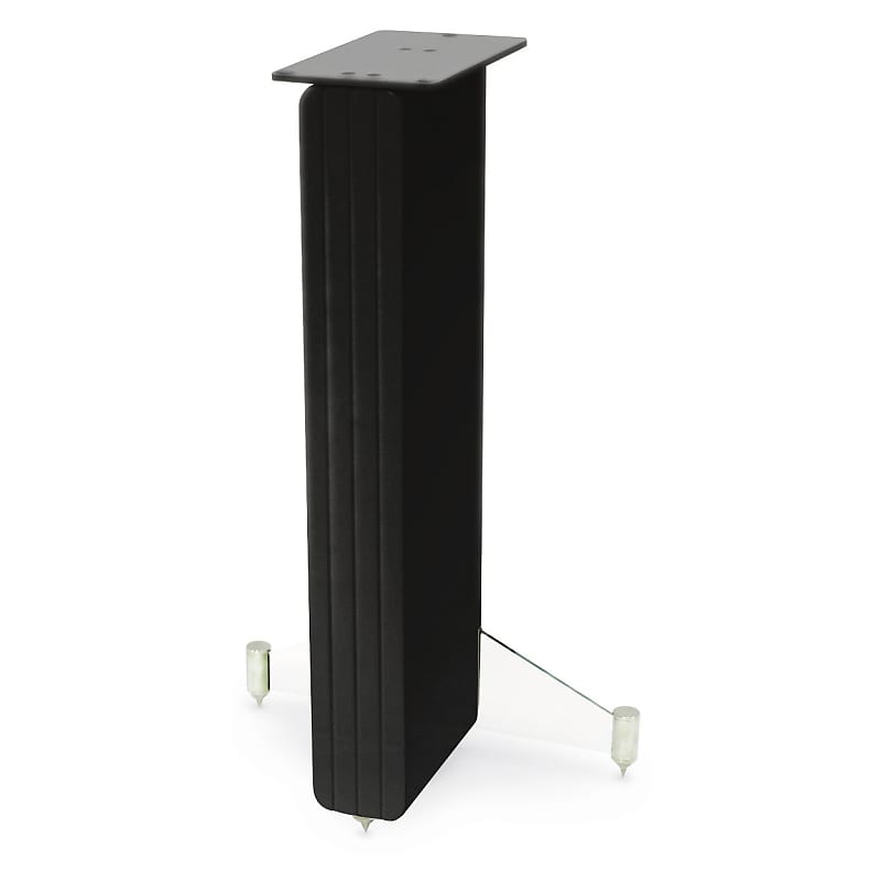 Q Acoustics Concept 20 Speaker Stand Pair (Gloss Black) | Reverb