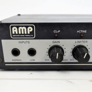 真空管Bass Preamp Black AMP SL-1 Bass Preamp Black 1980's Good Condition Free