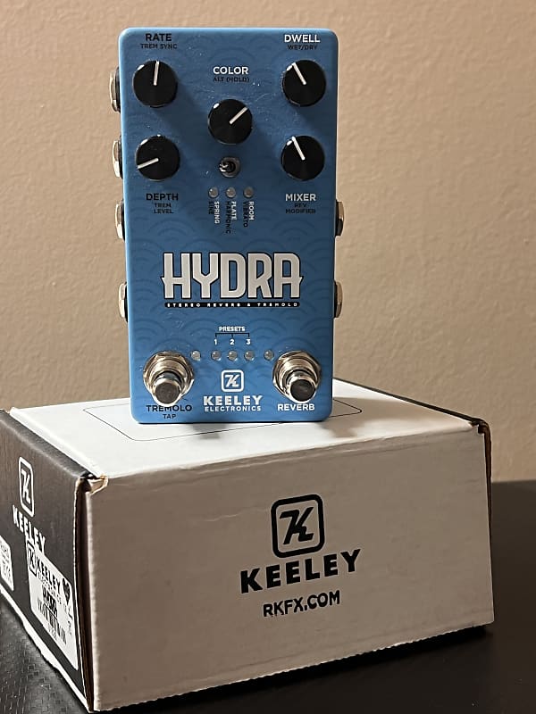 Keeley Hydra Stereo Reverb & Tremolo