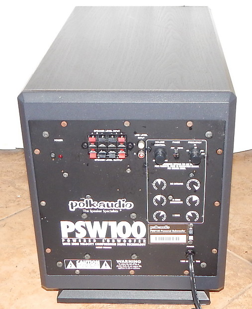 Polk audio hot sale psw 100