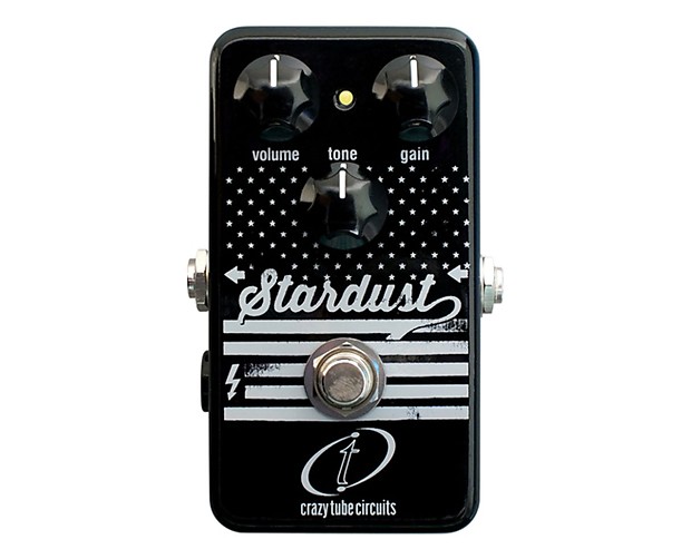 Crazy Tube Circuits Stardust Black Panel Overdrive image 1