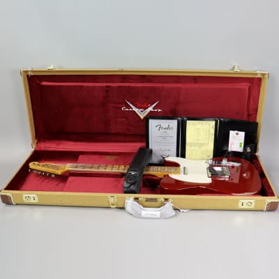 Fender Custom Shop Limited ‘50s Reverse Tele Relic Aged Cimarron Red image 10