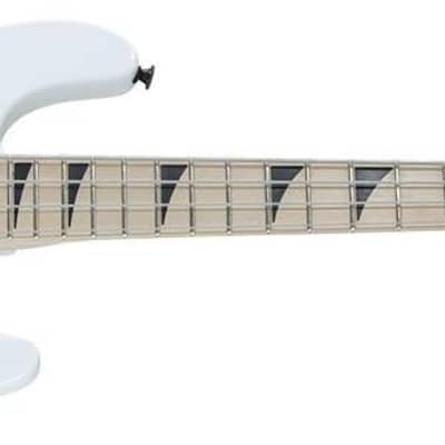 Jackson JS Series Concert Bass, Minion 4-String Maple - Snow White (JS1XM) image 4