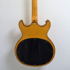 Hohner / Bartell Black Widow Fretless Bass Late '60s Natural image 10