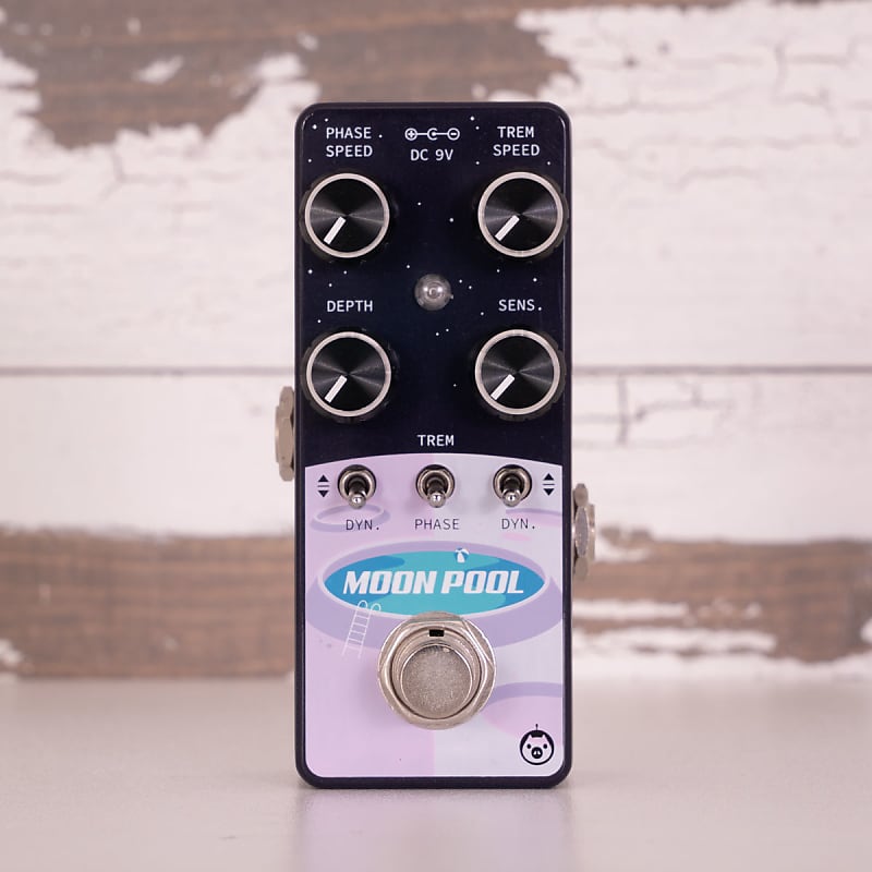 PIGTRONIX Moon Pool フェイザー トレモロ Pigtronix Moon Pool Tremvelope Phaser Pedal - Perfect Circuit