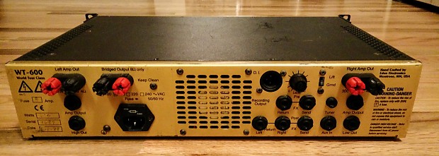Eden WT-600 Road Runner Bass Amplifier, Tube Preamp | Reverb