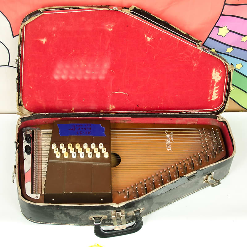 Used Oscar Schmidt Educator Autoharp with pickup, chipboard Reverb