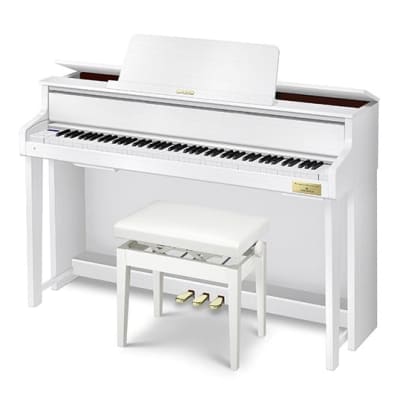 Casio GP-310 Grand Hybrid Digital Piano w/Matching Bench – White